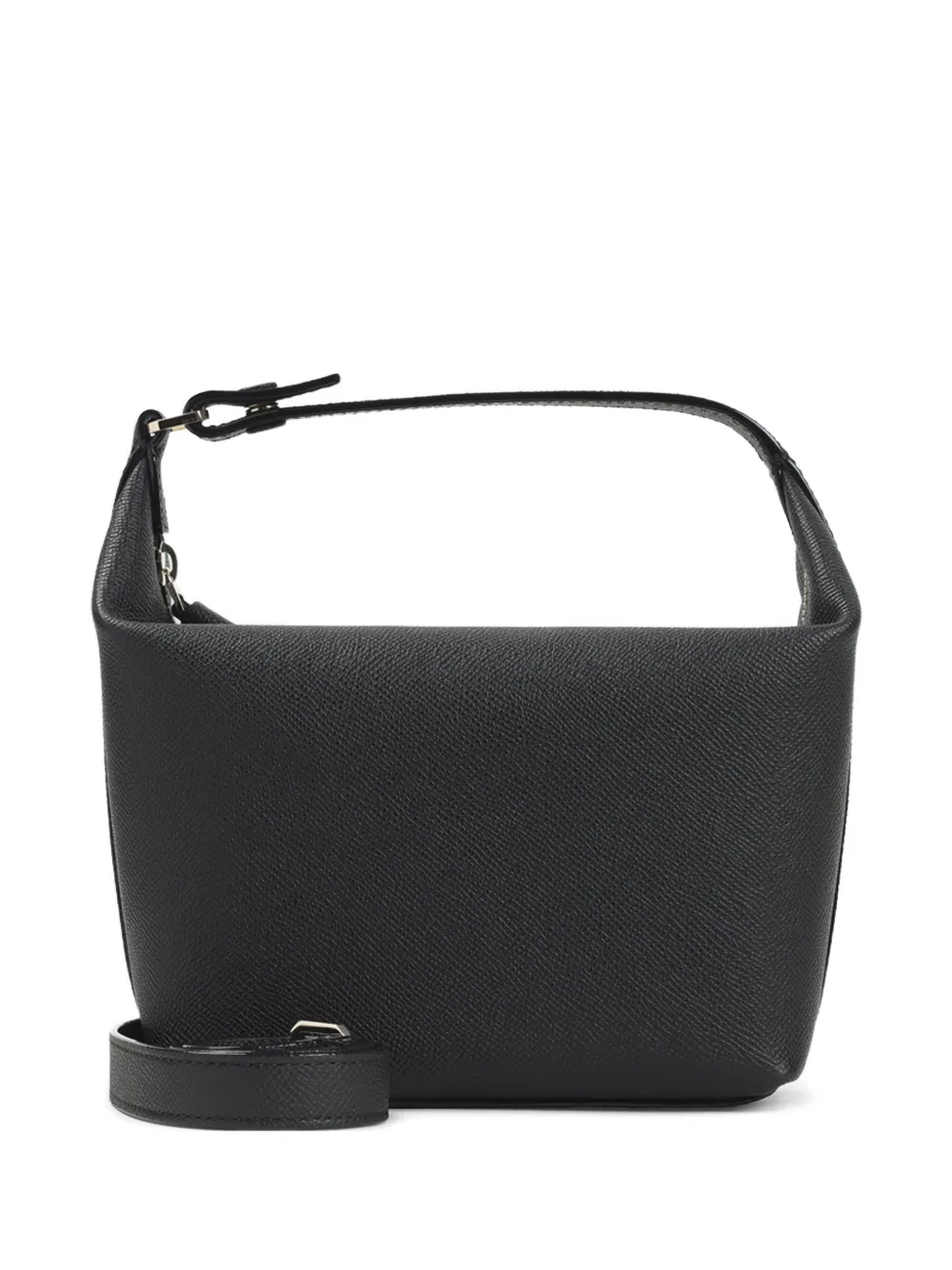 Valextra zipped leather mini bag - Nero