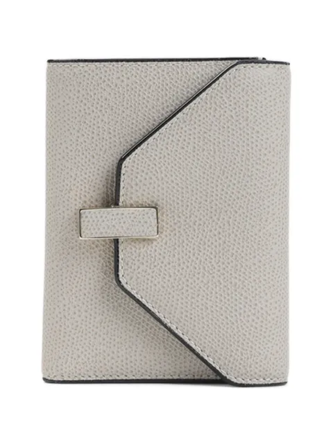 Valextra buckled leather wallet
