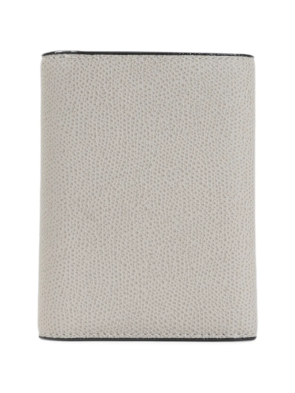  Valextra Buckled Leather Wallet - Neutrals 