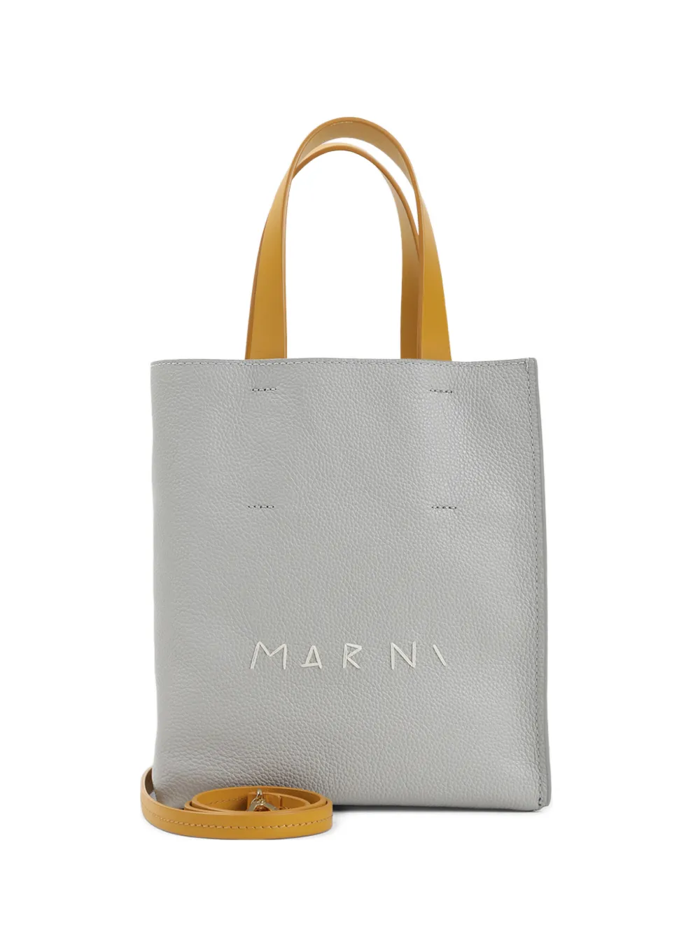 Marni top-handles tote bag - Grigio