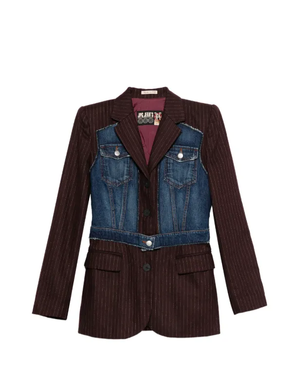Jean Paul Gaultier Pre-Owned ストライプ デニムジャケット