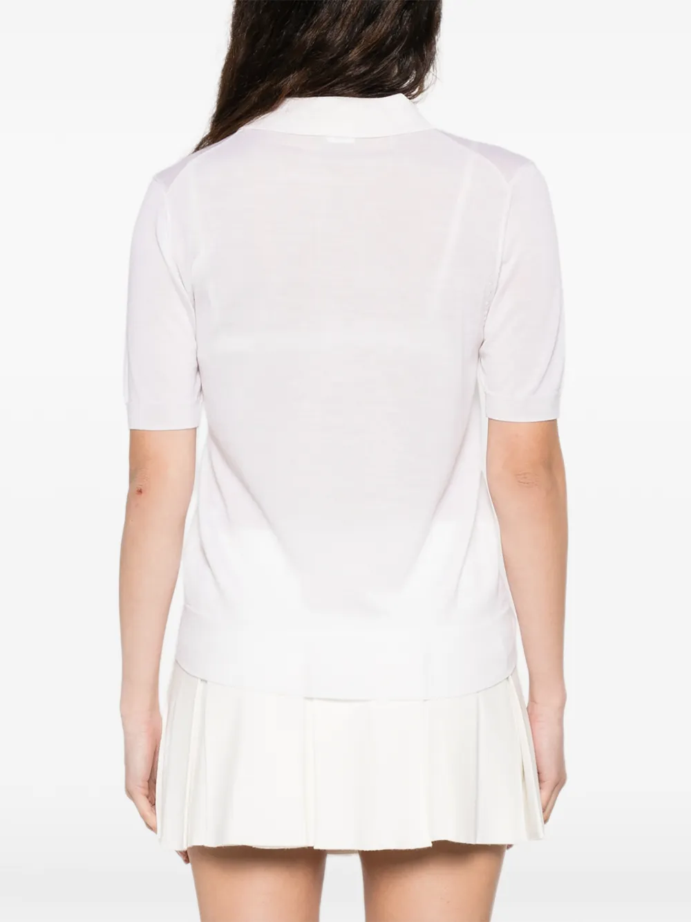 P.A.R.O.S.H. Polotop met kraag Beige