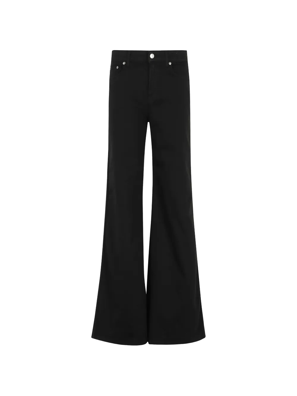 Department 5 Pantaloni svasati con cinque tasche - Nero