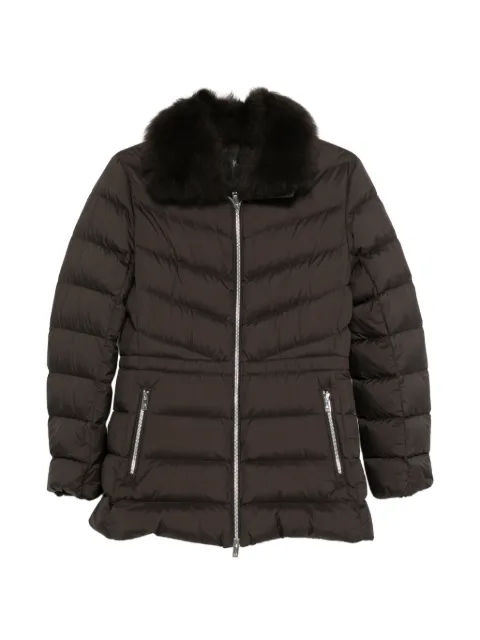 Moose Knuckles fur collar puffer jacket