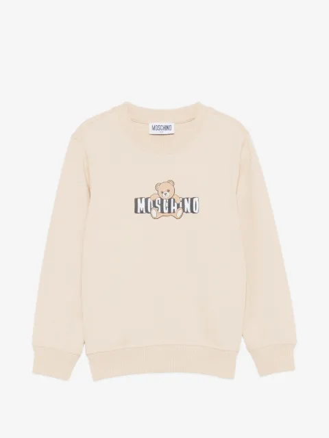 Moschino Kids sudadera con motivo Teddy Bear