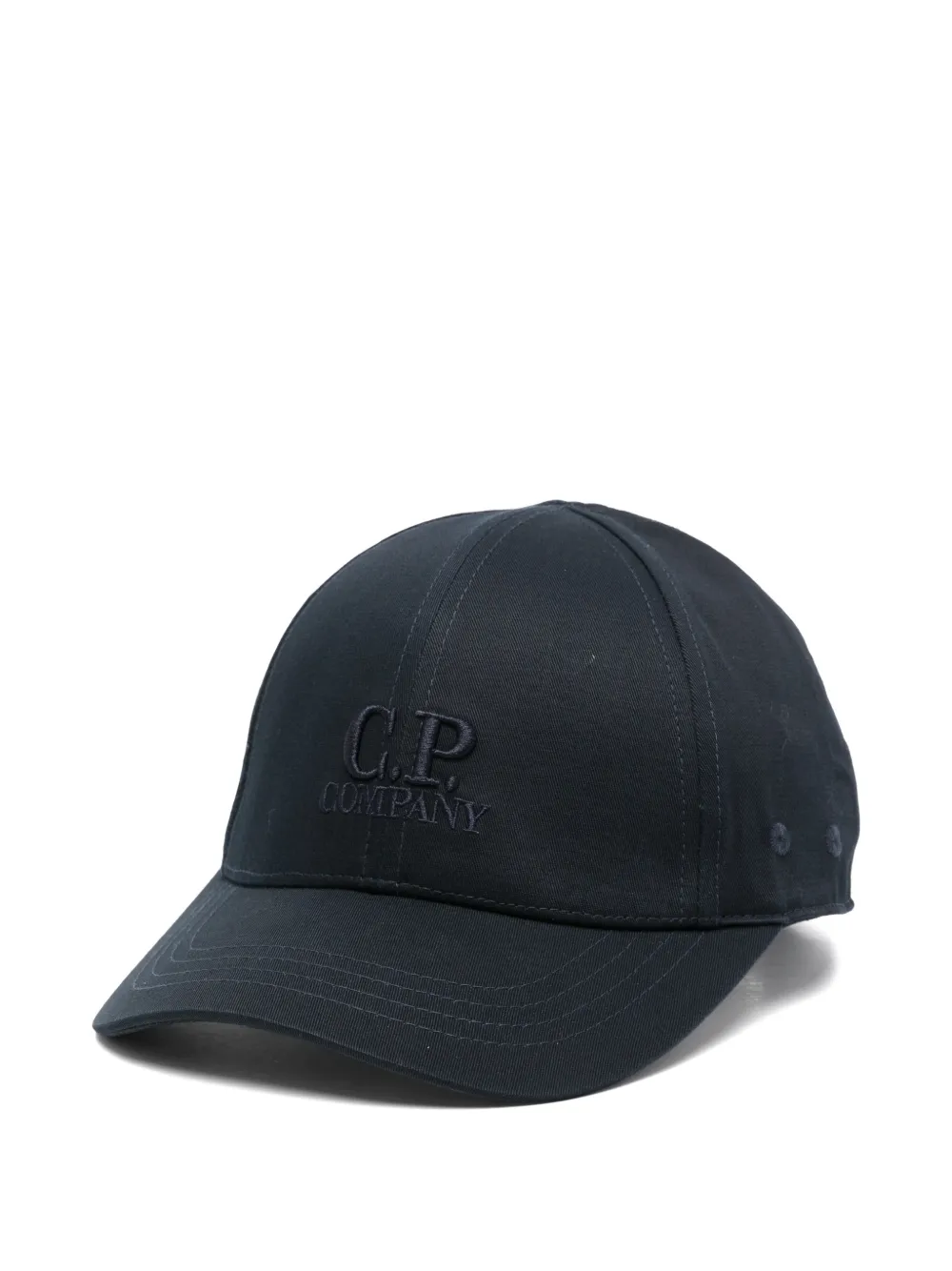 C.P. Company Kids Cappello da baseball con ricamo - Blu