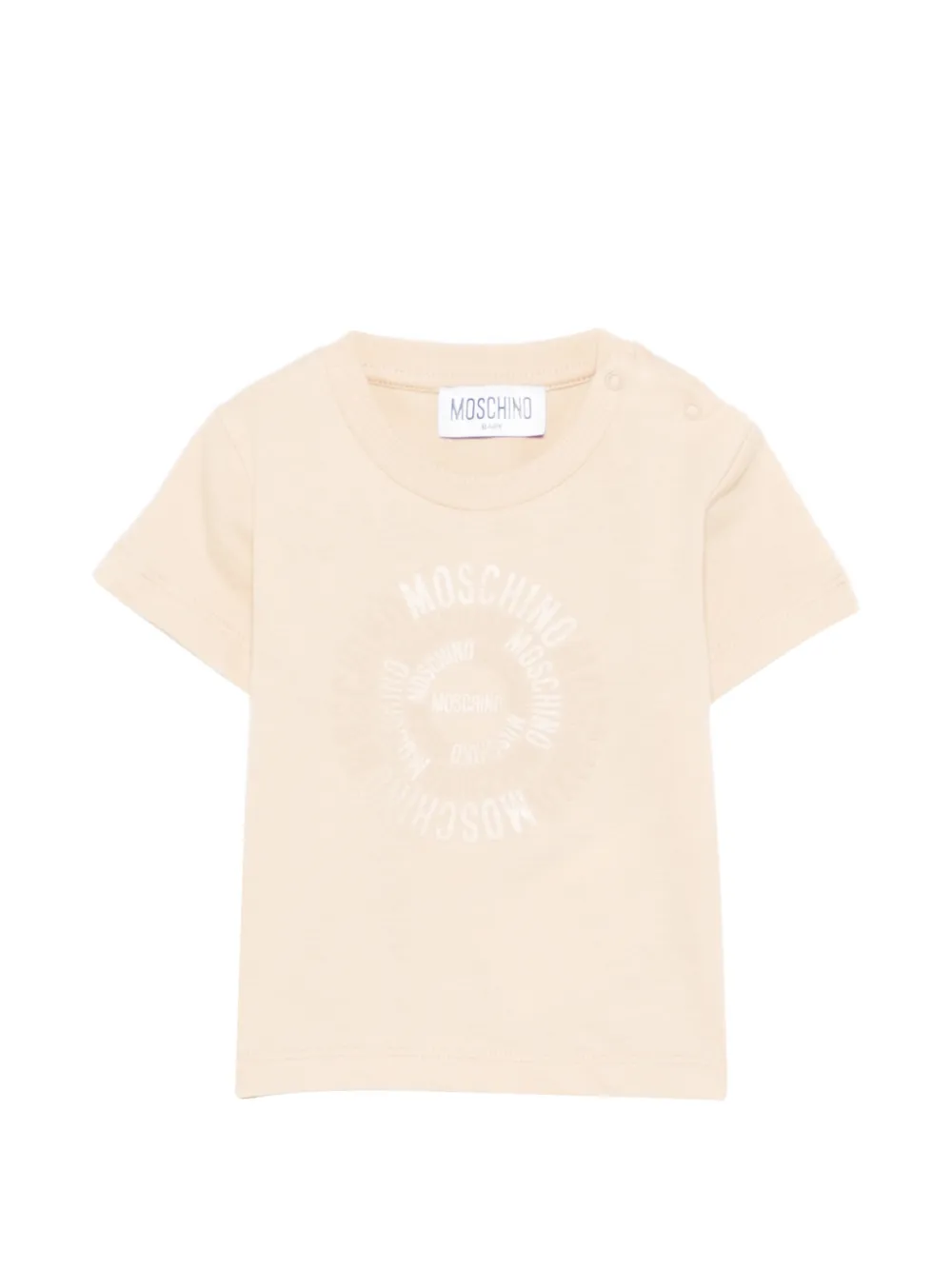Moschino Kids graphic T-shirt - Toni neutri