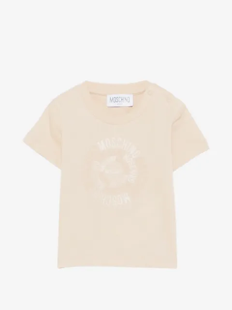 Moschino Kids playera con motivo gráfico