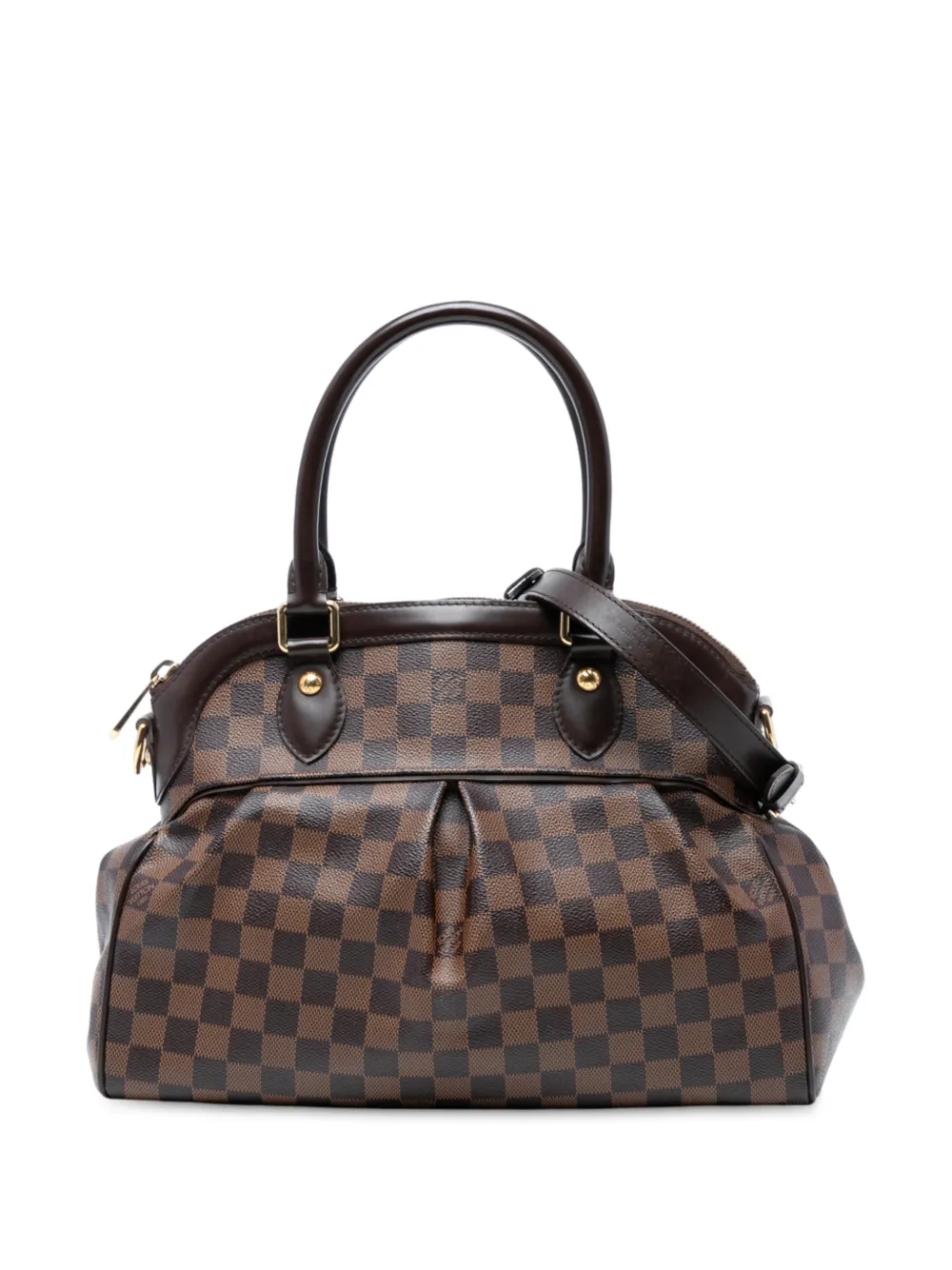 Louis Vuitton Pre-Owned 2011 Damier Ebene Trevi PM satchel - Marrone