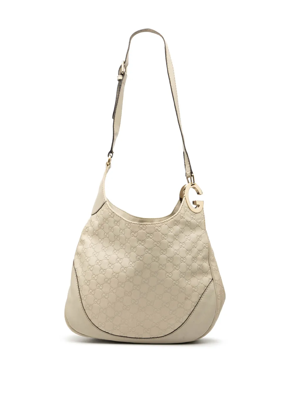 Gucci Pre-Owned 2000-2015 Guccissima Charlotte crossbody bag - White
