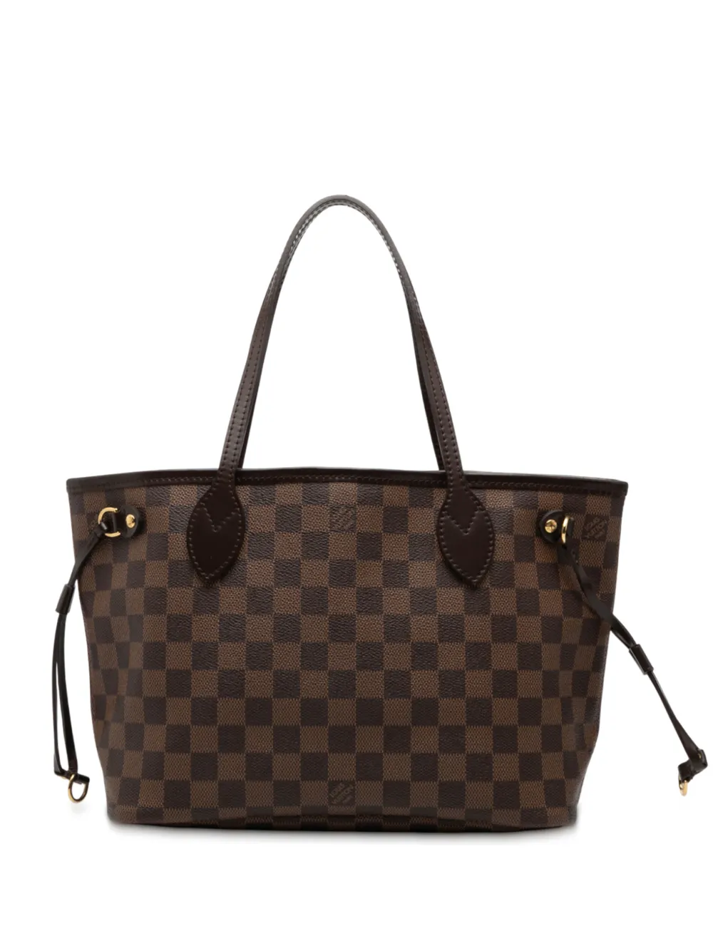 Louis Vuitton Pre-Owned 2012 Damier Ebene Neverfull PM tote bag - Marrone