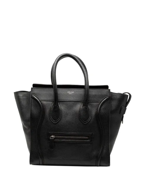 Celine Pre-Owned 2022 Mini Calfskin Luggage tote bag