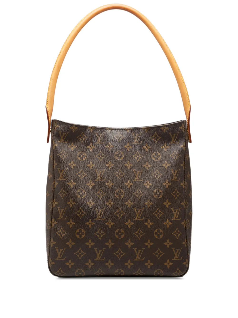 Louis Vuitton Pre-Owned 2001 Monogram Looping GM shoulder bag - Marrone