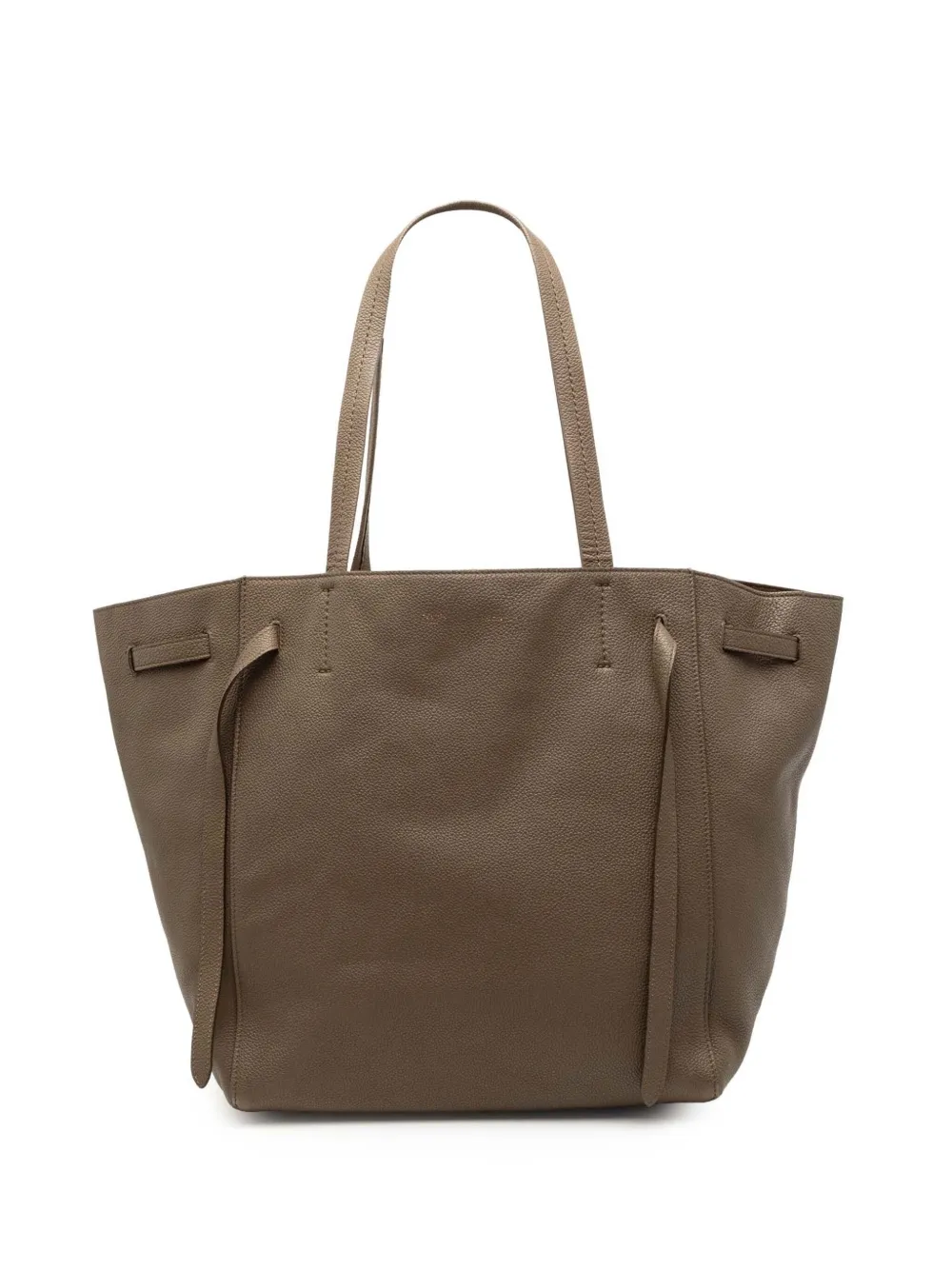 Celine Pre-Owned 2014 Small Leather Phantom Cabas tote bag - Marrone