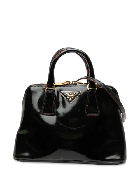 Prada Pre-Owned 2000-2025 Small Spazzolato Promenade satchel