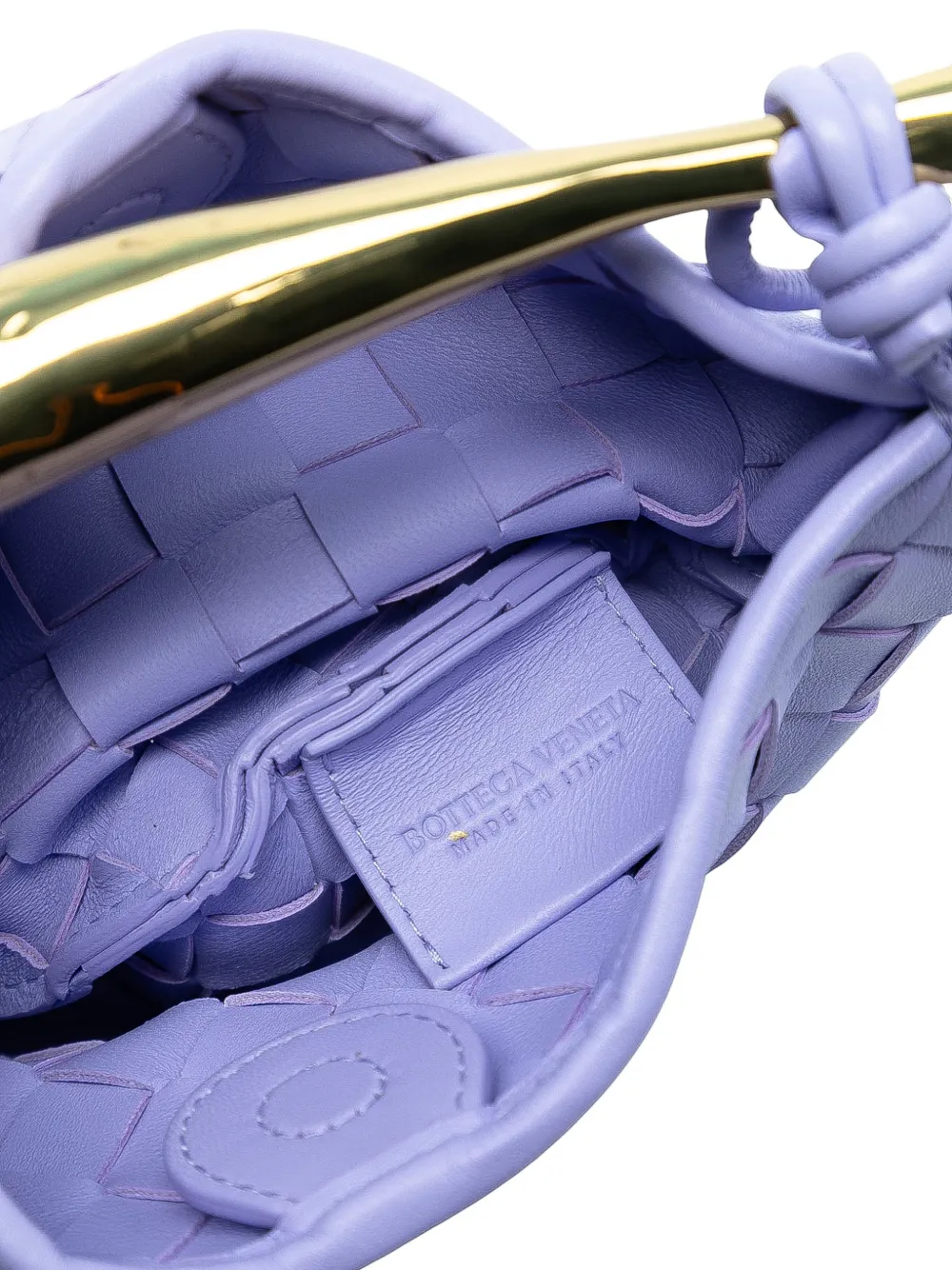 2012-2025 Baby Lambskin Intrecciato Sardine Bag Satchel