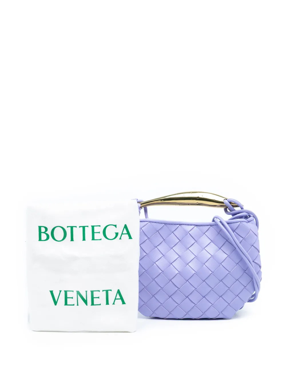 2012-2025 Baby Lambskin Intrecciato Sardine Bag Satchel