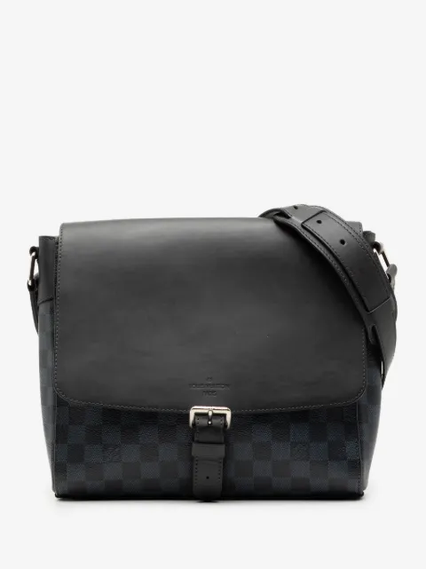 Louis Vuitton Pre-Owned 2016 Damier Cobalt Newport Messenger PM crossbody bag