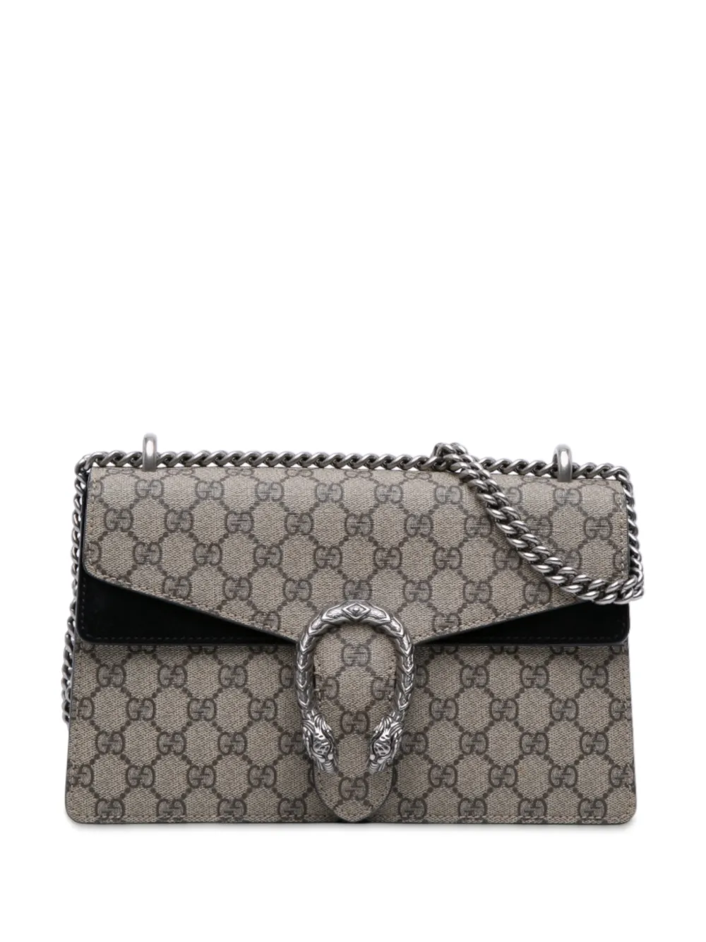 Gucci Pre-Owned 2016-2025 Small GG Supreme Dionysus shoulder bag - Marrone