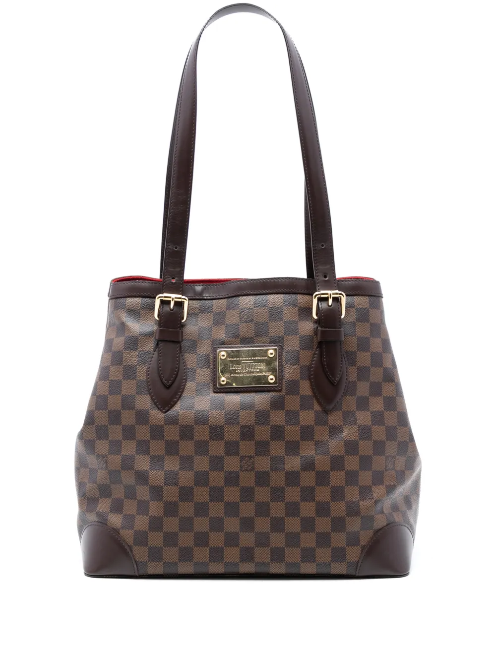 Louis Vuitton Pre-Owned 2006 Damier Ebene Hampstead GM tote bag - Marrone