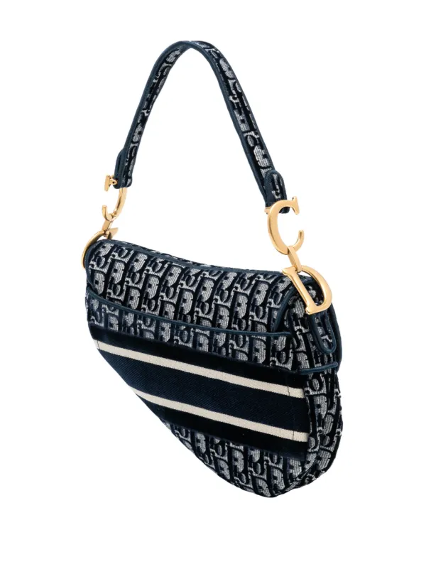 Christian Dior Pre-Owned 2020 オブリーク エンブロイダリー