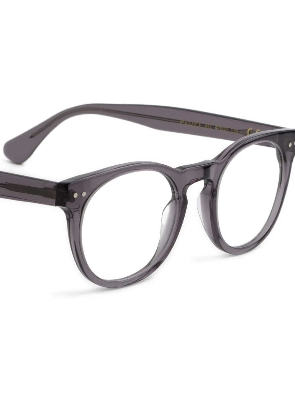  Epos Round-frame Glasses - Grey 