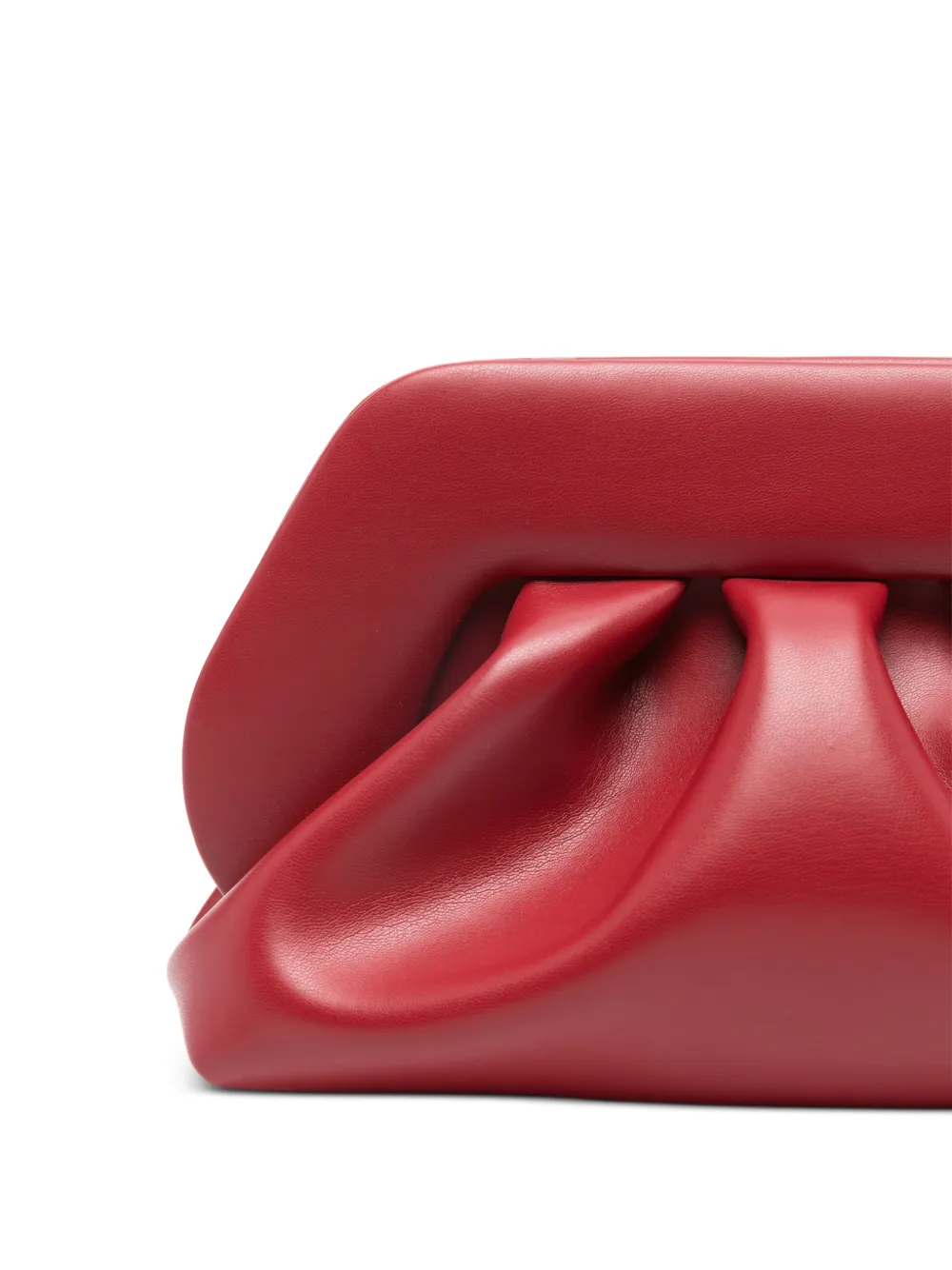 Medium Bios Ruched Clutch Bag