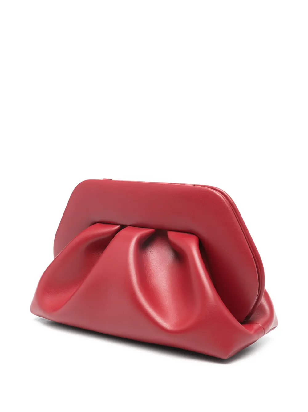 Medium Bios Ruched Clutch Bag