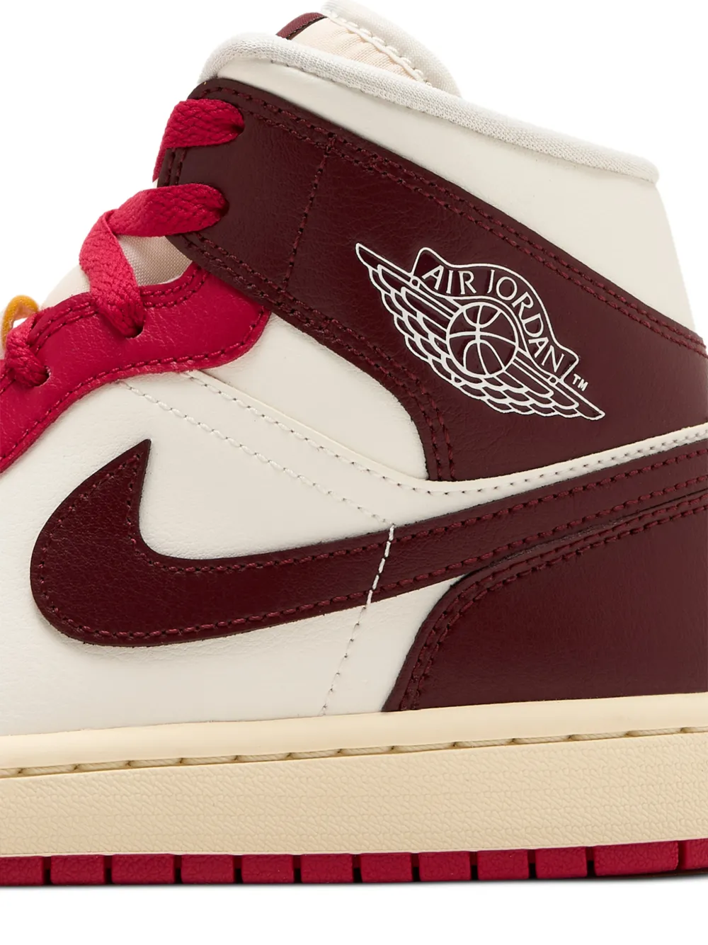 Nike Air Jordan 1 Mid sneakers Rood