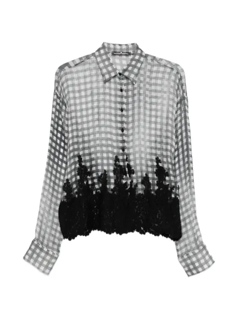Ermanno Scervino lace-detail shirt