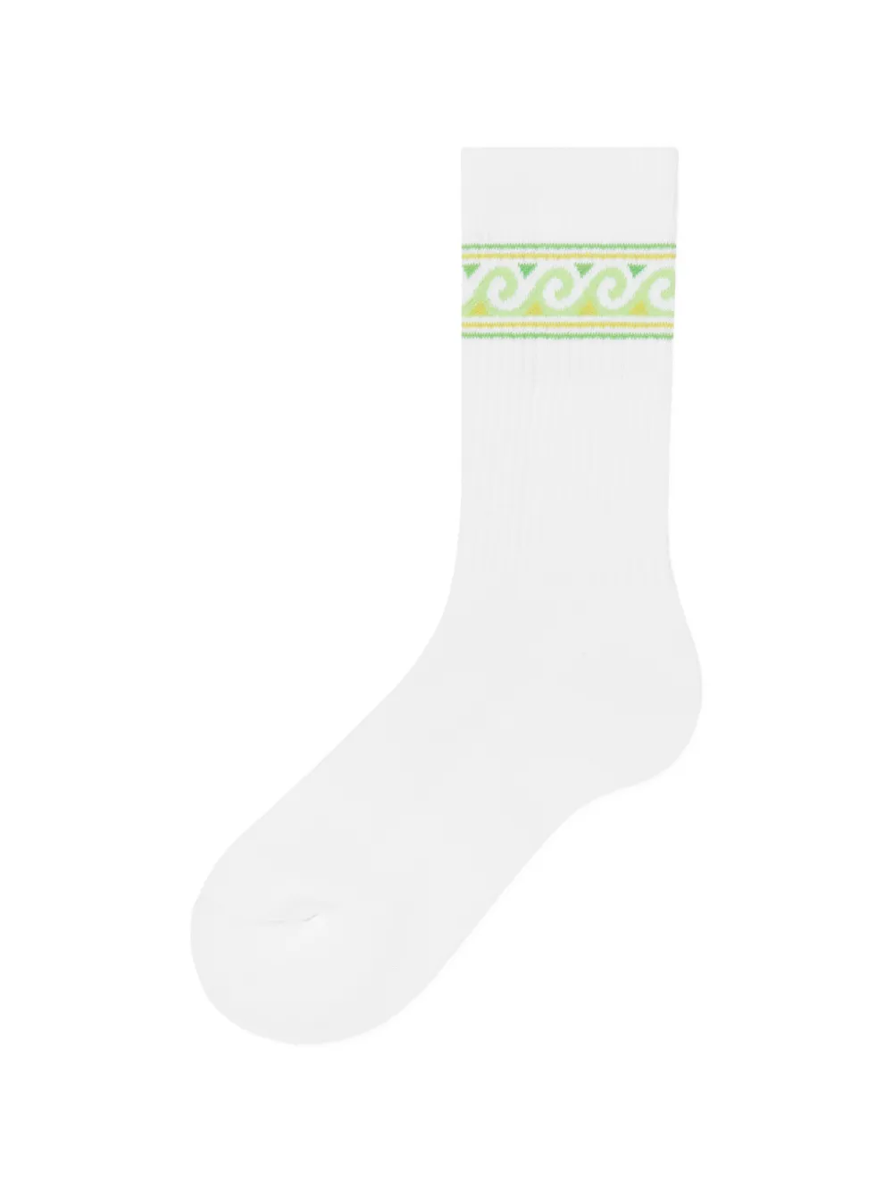  Casablanca Kids Patterned Socks - White 