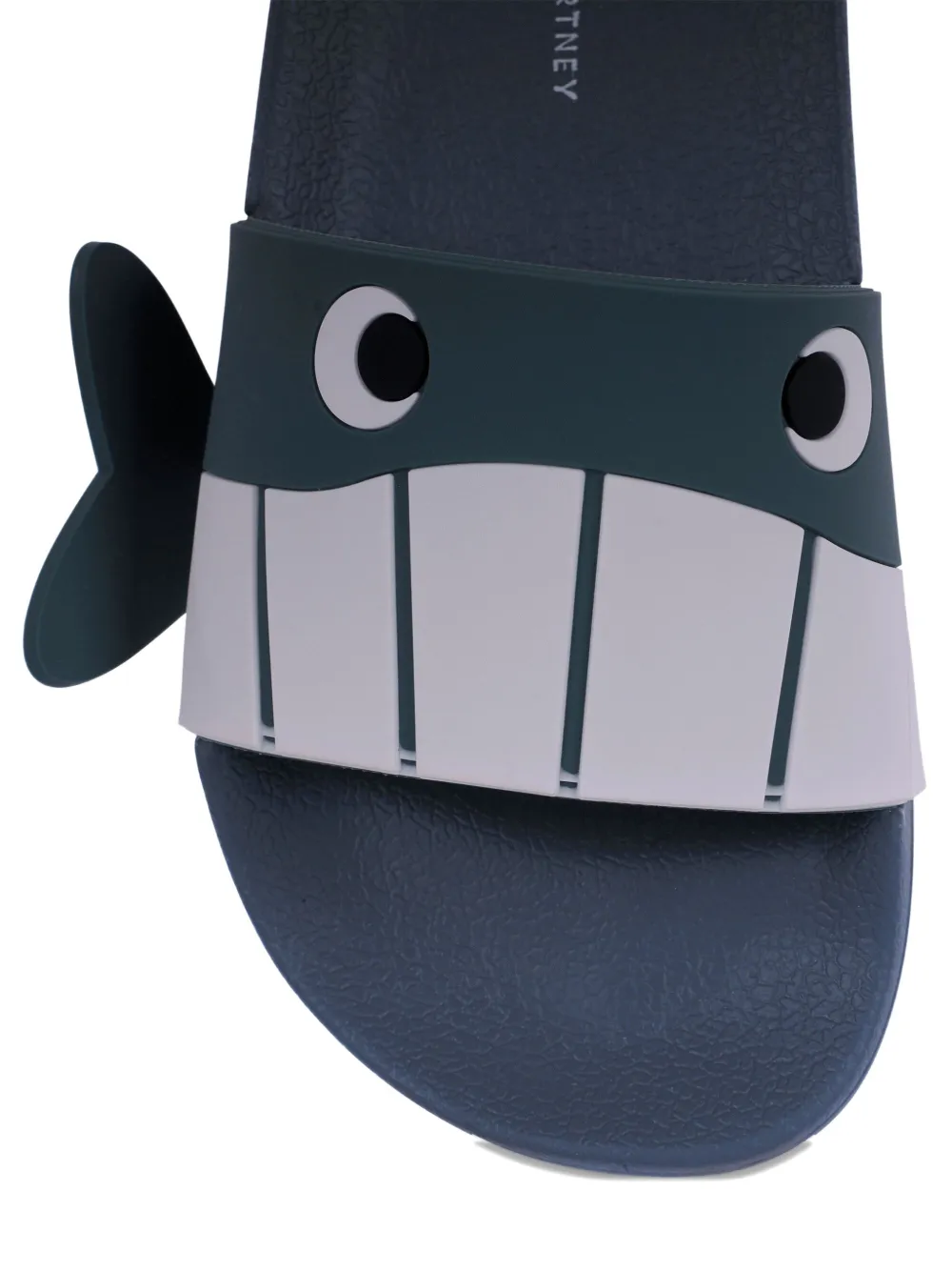 Stella McCartney Kids graphic slippers Blauw