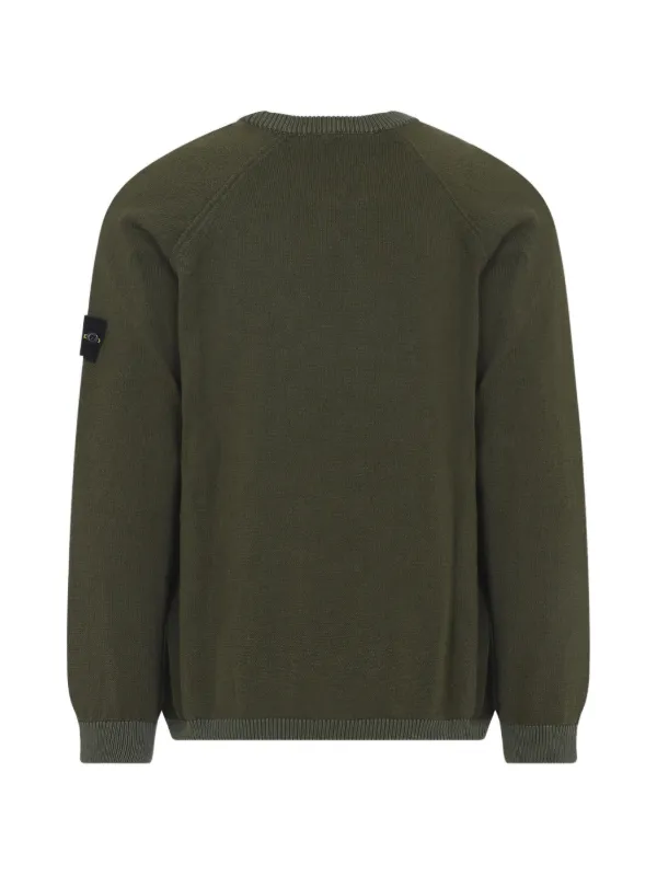 Stone Island クルーネック セーター | グリーン | FARFETCH JP