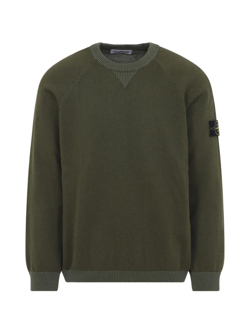 Stone Island crew-neck sweater - Verde