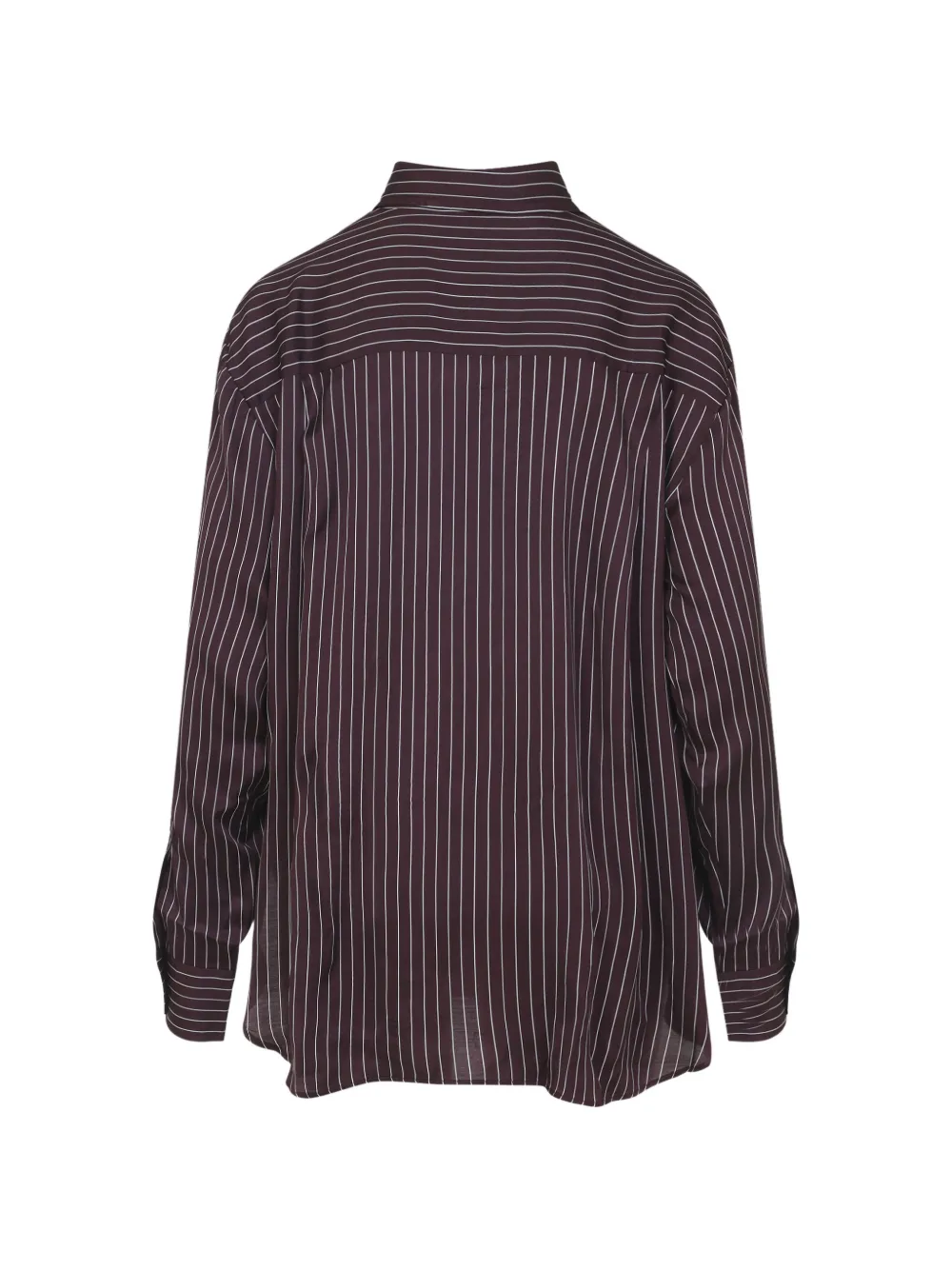 The Frankie Shop pinstripe button-up shirt - Rood