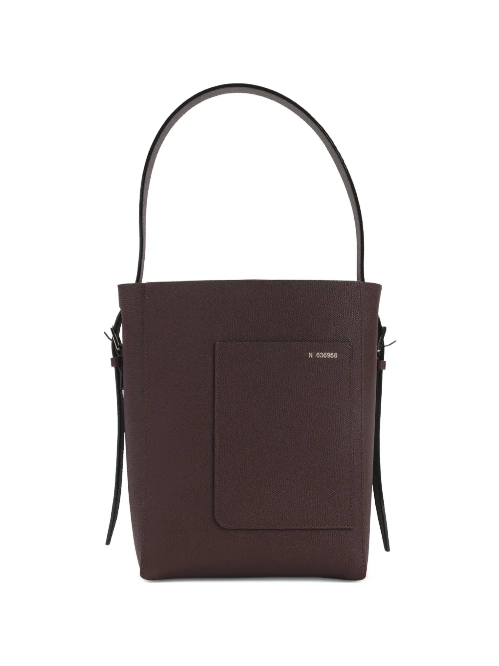 Valextra pocket shoulder bag - Marrone