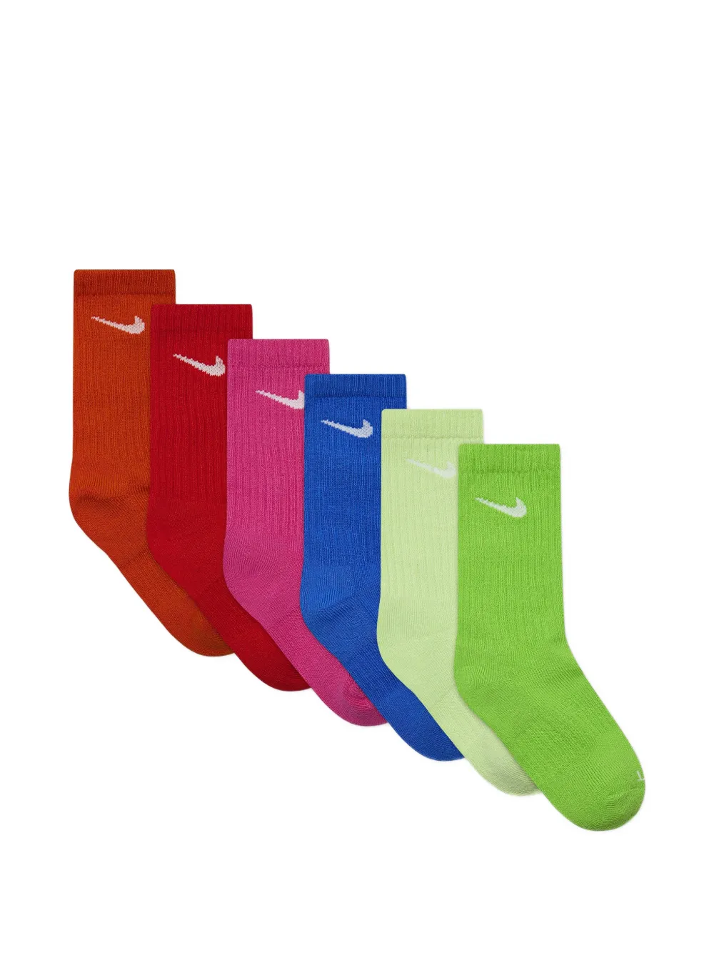 Nike Kids Zes paar sokken Groen