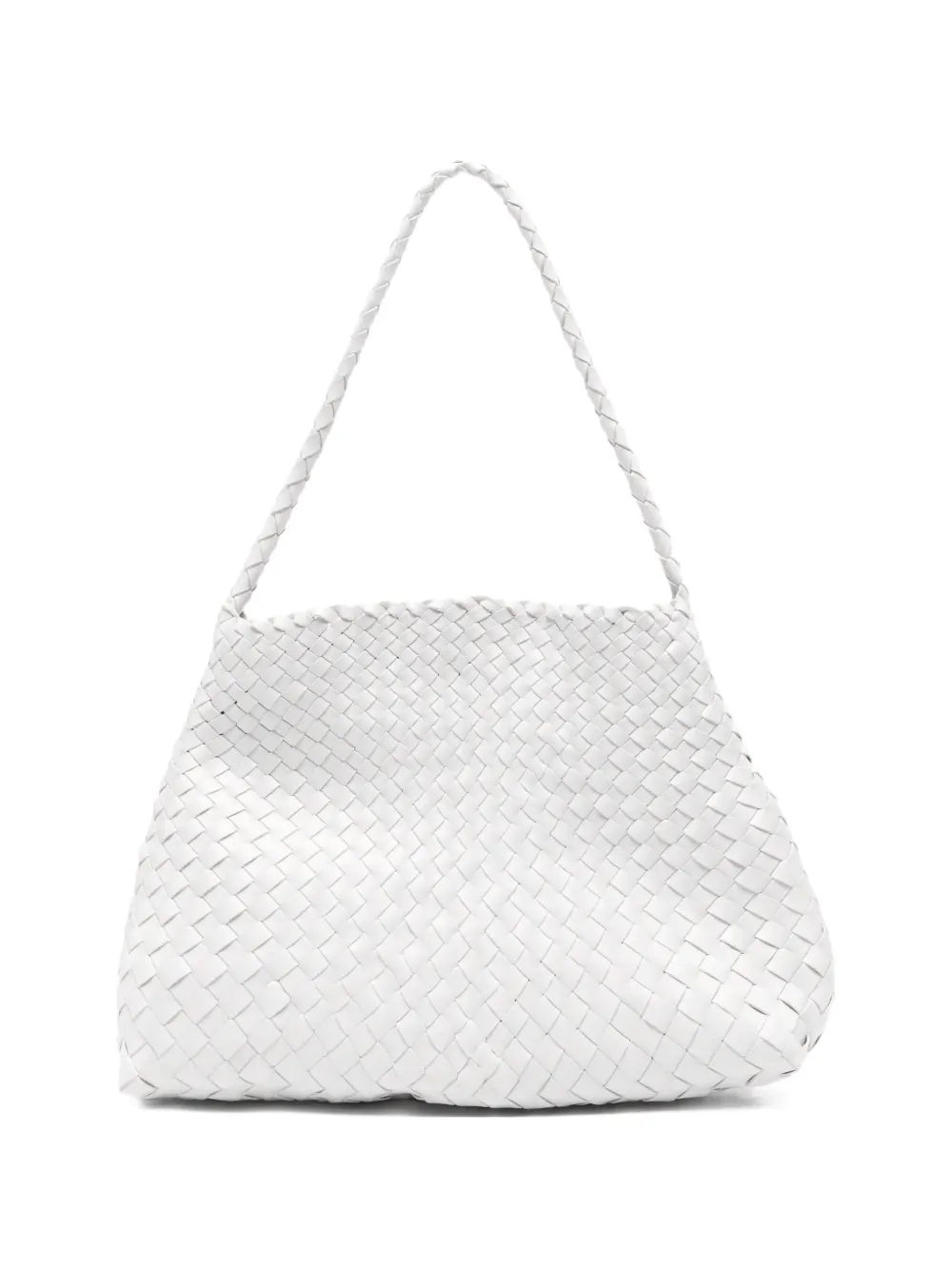 DRAGON DIFFUSION mini Santa Maria S. Croce tote bag - Bianco