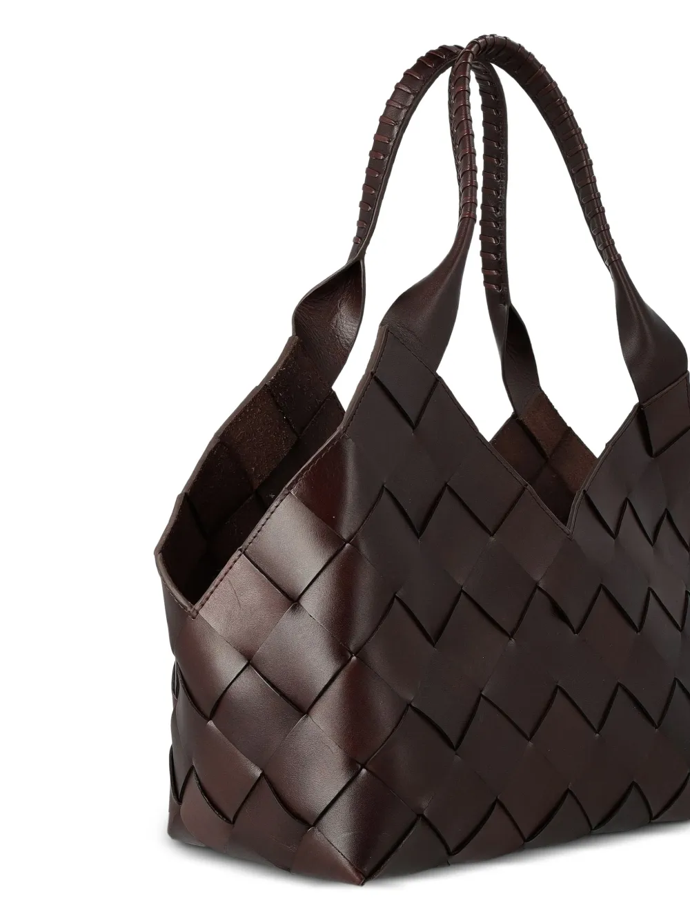 DRAGON DIFFUSION Castello geweven shopper Bruin