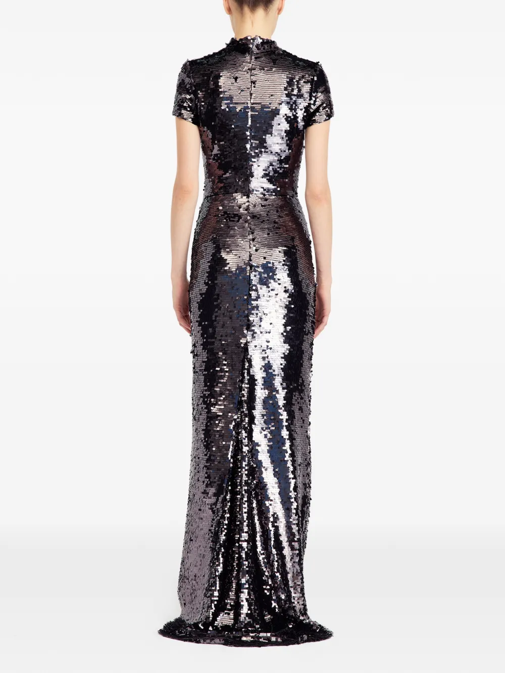 16Arlington Otis Sequin Maxi Dress in Brown, view 4