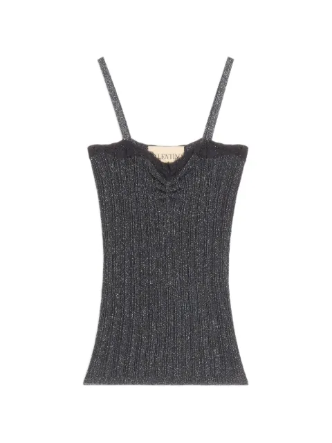Valentino Garavani Lurex Knit Top