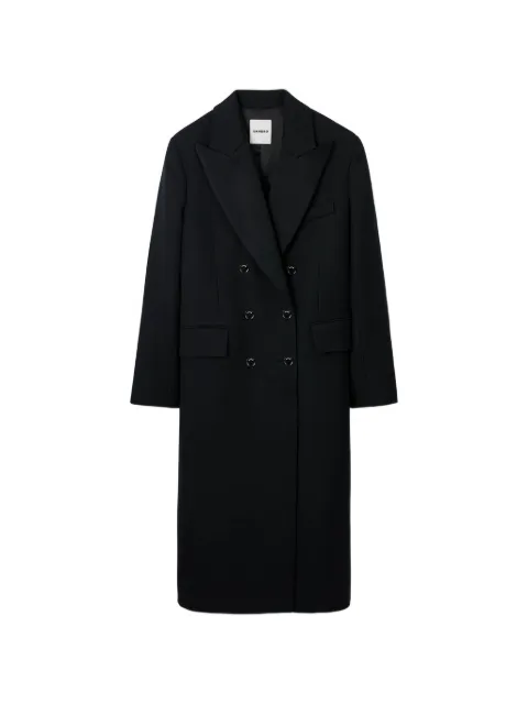 SANDRO double-breasted coat