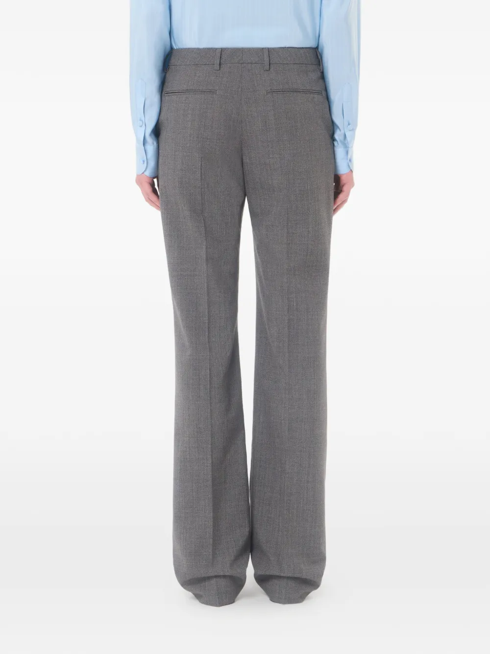 Valentino Garavani Valentino broek van mouliné wol Grijs
