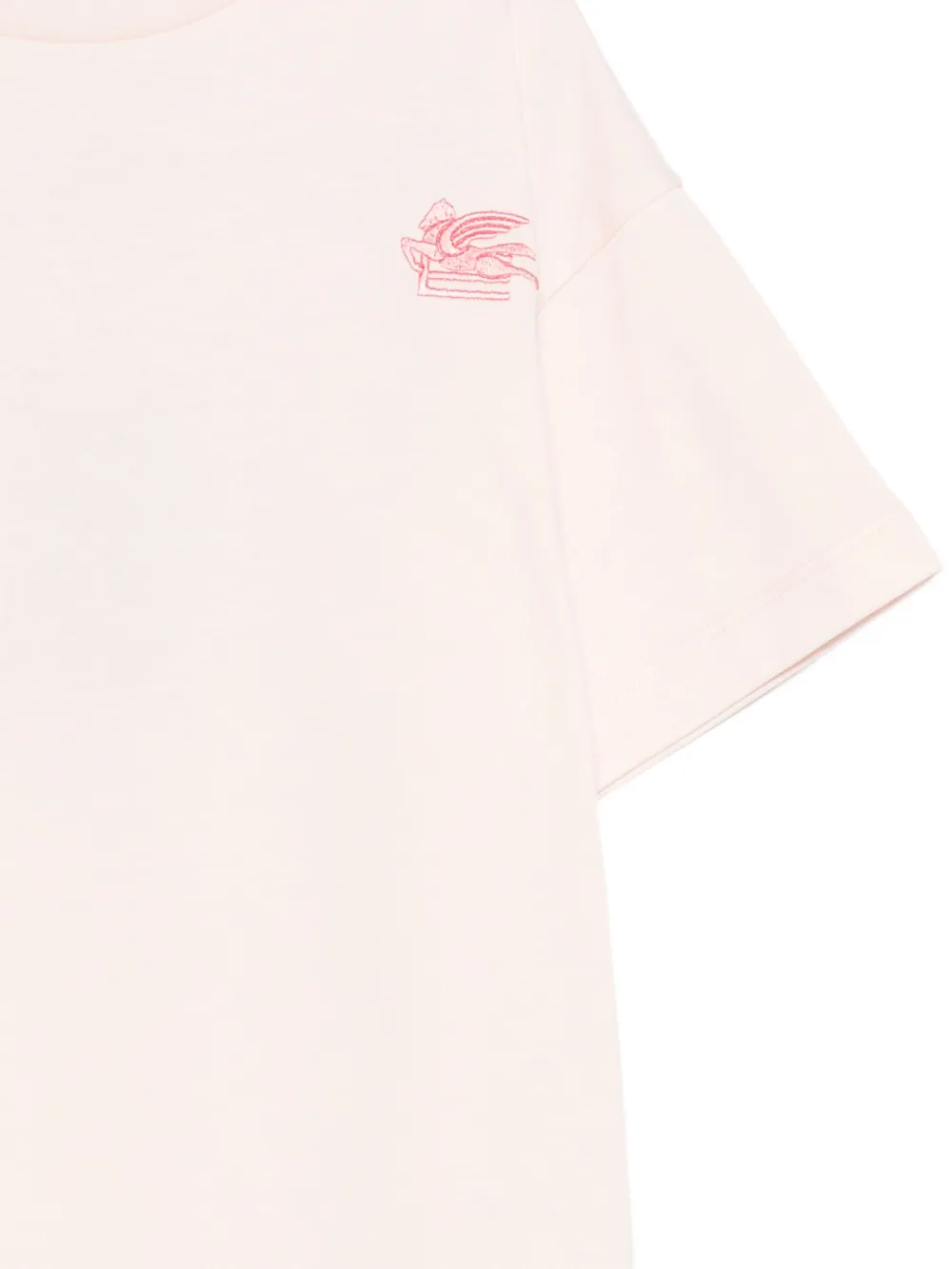  Etro Kids Embroidered T-shirt - Pink 