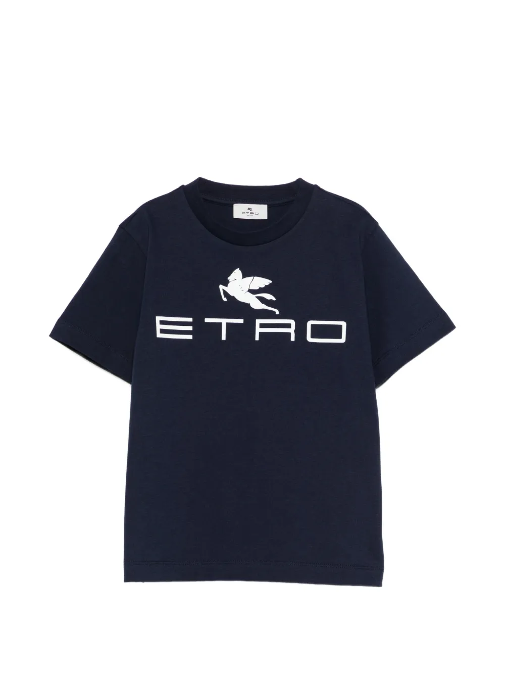 ETRO KIDS logo T-shirt - Blu