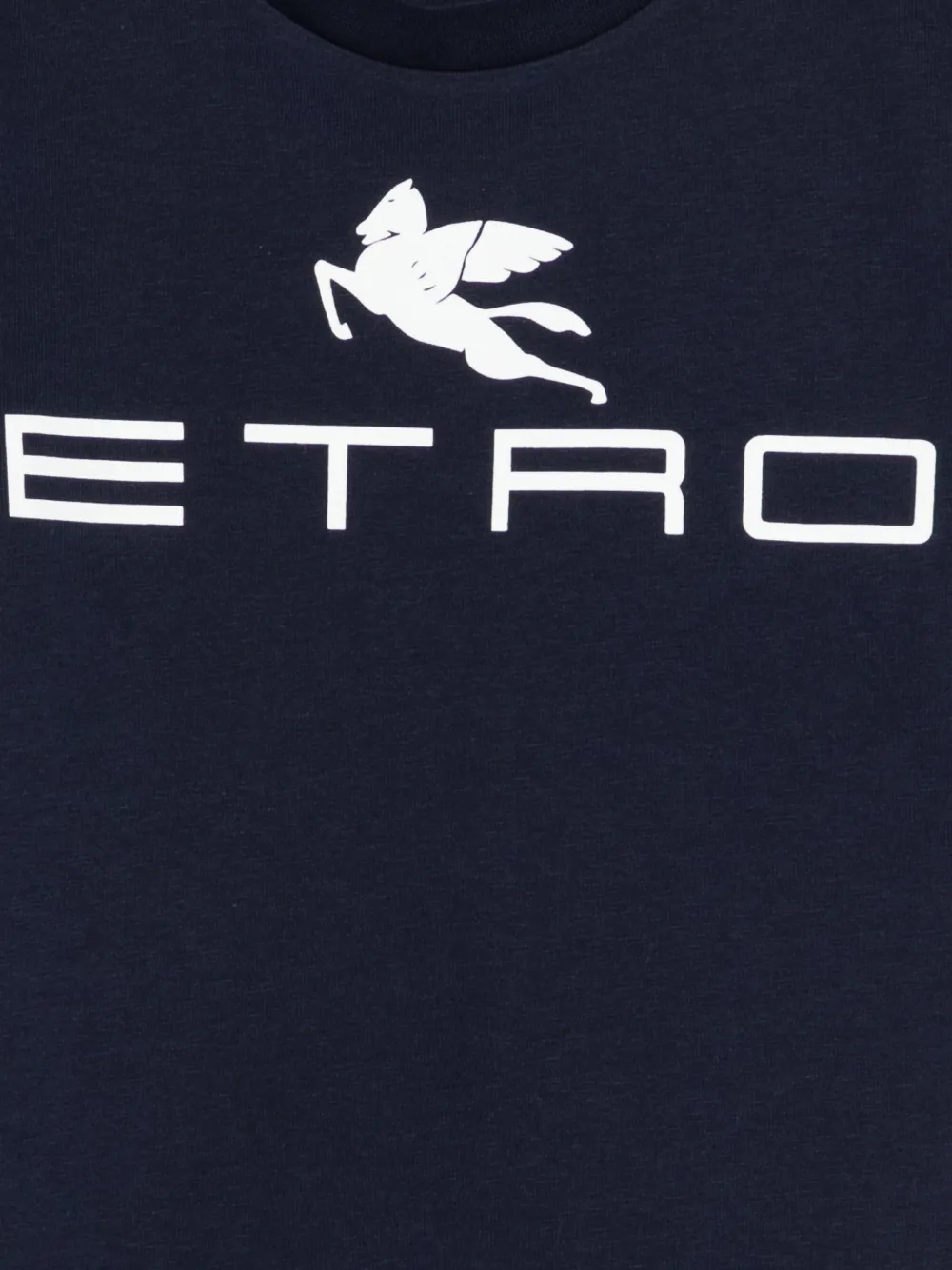  Etro Kids Logo T-shirt - Blue 