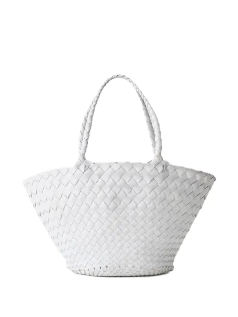 DRAGON DIFFUSION Egola woven tote bag