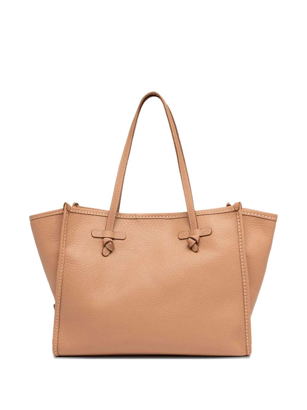GIANNI CHIARINI Marcella leren shopper Beige
