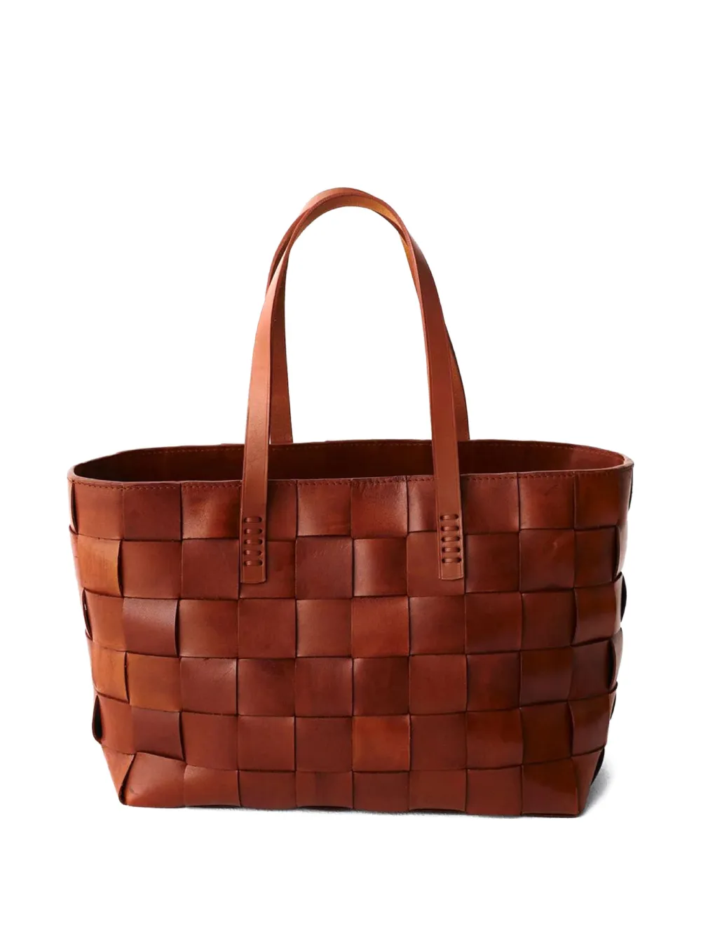 DRAGON DIFFUSION Japan woven tote bag - Brown