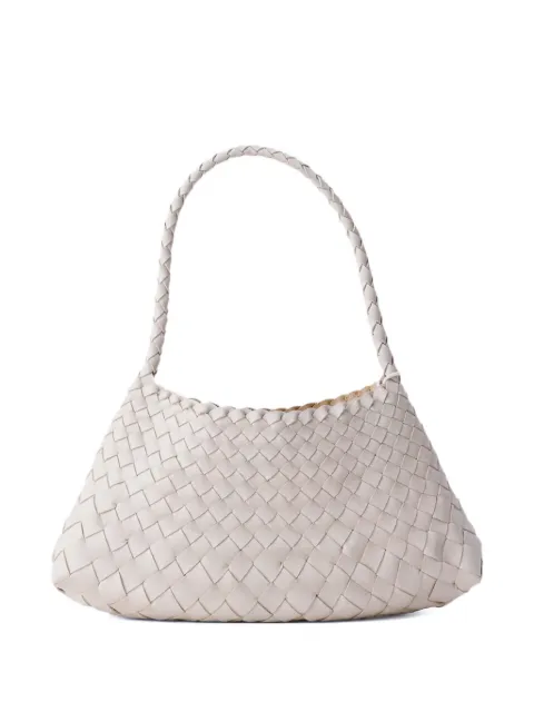 DRAGON DIFFUSION Rosanna woven-leather tote bag
